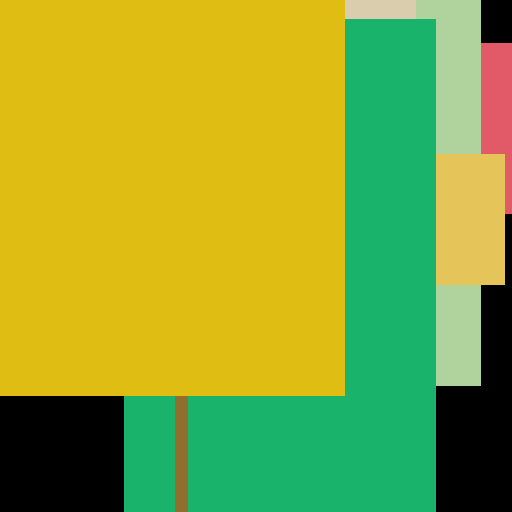 Gun Red Silver Apple